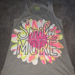 Justice tank top